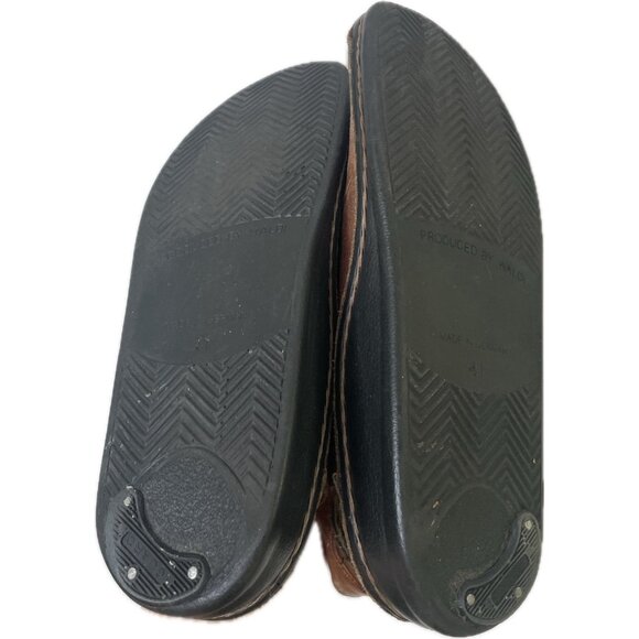 Finn Comfort Men\'s Tunis Sandals Brown Genuine Leather EU 41 US 8 main image 2